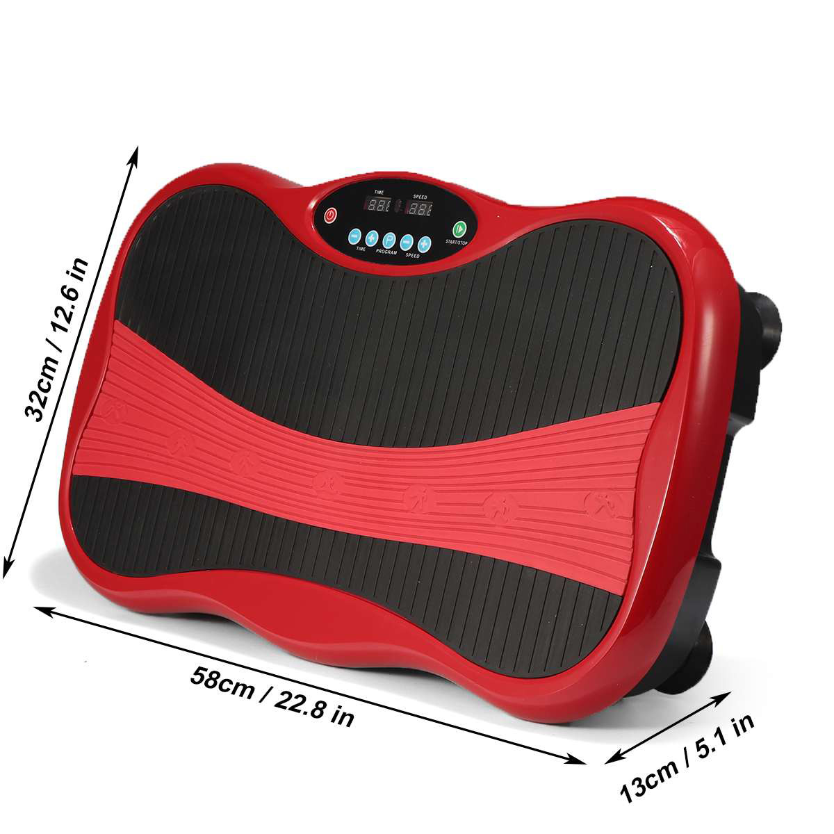 Smart PowerPlate 2.0 Όργανο Παθητικής Γυμναστικής με Λάστιχα για Full Body Τόνωση με Τηλεχειριστήριο, Πολλά Προγράμματα & Ταχύτητες έως 150kg